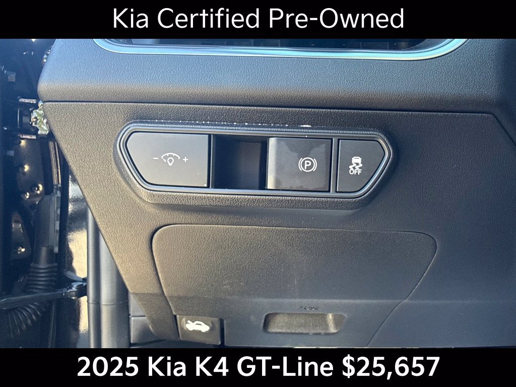 Certified 2025 Kia K4 GT-Line w/ GT-Line Premium Package FWD image 27
