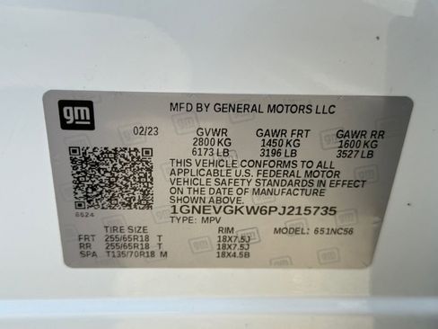 Used 2023 Chevrolet Traverse LT AWD/4WD image 30