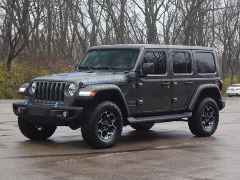 Used 2022 Jeep Wrangler Unlimited Rubicon 4xe w/ Steel Bumper Group image 22