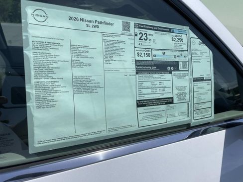 New 2026 Nissan Pathfinder SL w/ SL Premium Package FWD image 31