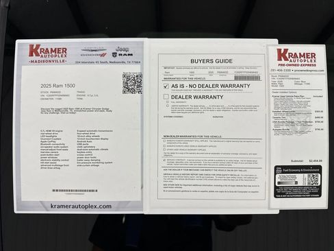 Used 2025 RAM 1500 Lone Star AWD/4WD image 35