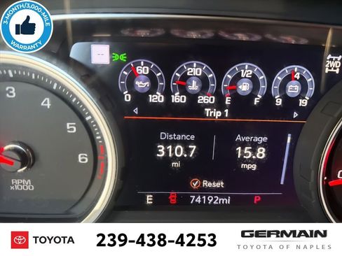 Used 2020 Chevrolet Silverado 1500 High Country w/ Technology Package AWD/4WD image 17