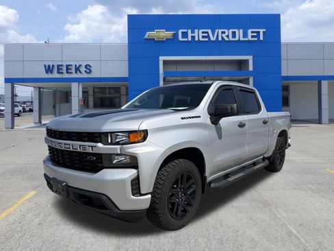 Used 2021 Chevrolet Silverado 1500 Custom w/ Rally Edition AWD/4WD image 1