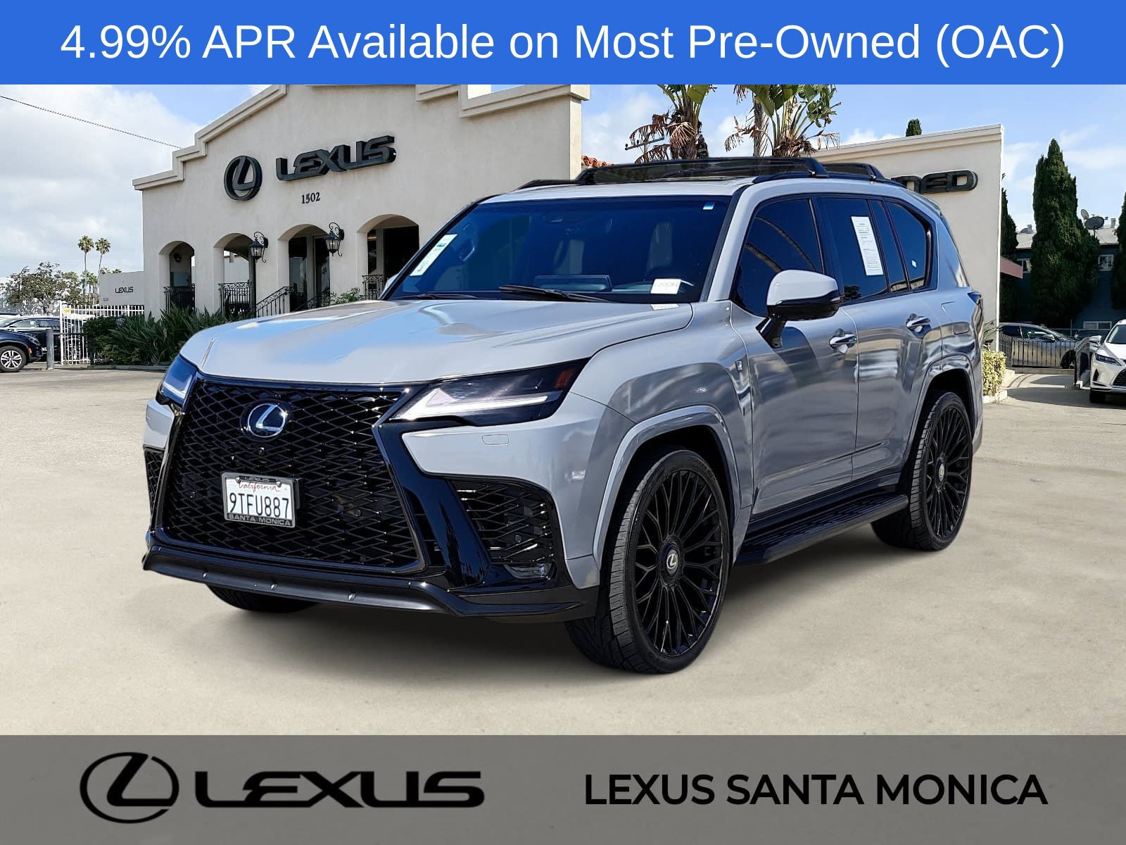 Used 2024 Lexus LX 600 F Sport AWD/4WD image 1