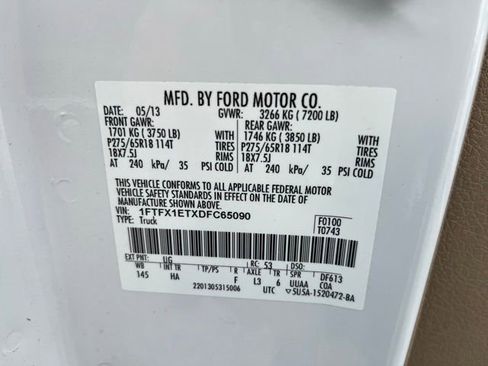 Used 2013 Ford F150 Lariat w/ Mid Equipment Group image 30