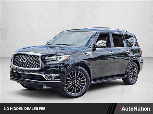 Used 2022 INFINITI QX80 Sensory w/ Cargo Package RWD image 1