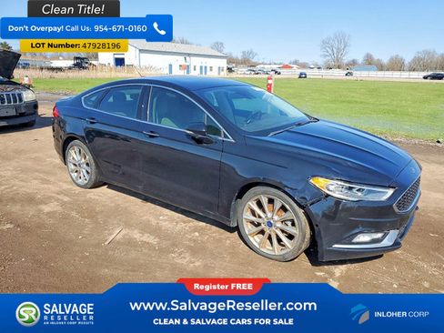 Used 2017 Ford Fusion Platinum image 5