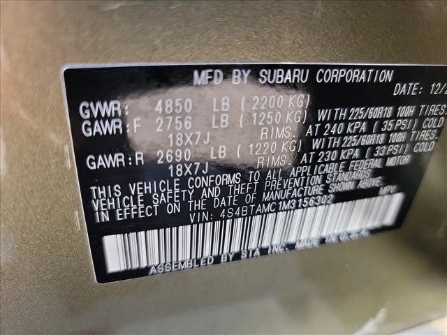 Used 2021 Subaru Outback Limited w/ Popular Package #2 AWD/4WD image 21