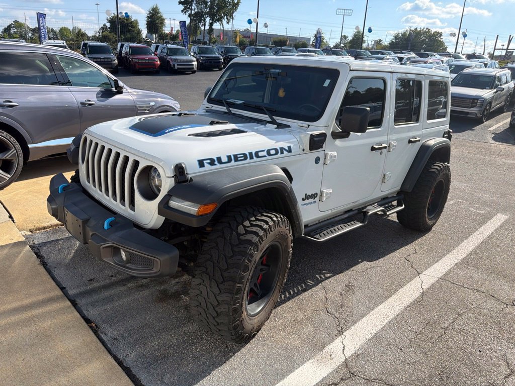 Used 2022 Jeep Wrangler Unlimited Rubicon 4xe w/ Dual Top Group AWD/4WD image 2