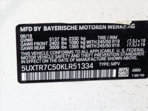 Used 2019 BMW X3 sDrive30i w/ Convenience Package image 16