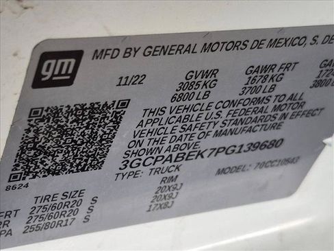 Used 2023 Chevrolet Silverado 1500 Custom RWD image 18
