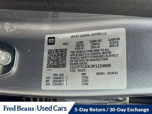 Certified 2023 Chevrolet Colorado LT w/ LT Convenience Package II AWD/4WD image 38