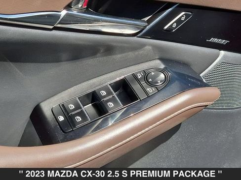 Certified 2023 MAZDA CX-30 AWD 2.5 S w/ Premium Package image 13