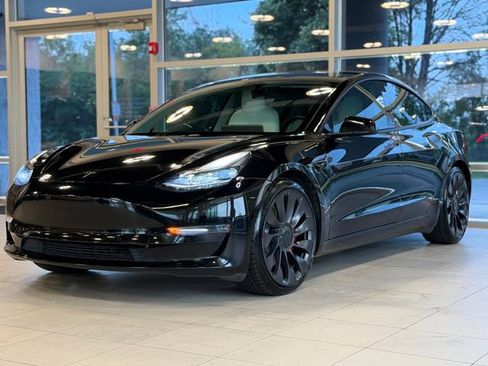 Used 2021 Tesla Model 3 Performance AWD/4WD image 3