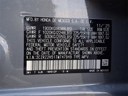 Used 2026 Honda HR-V Sport image 26