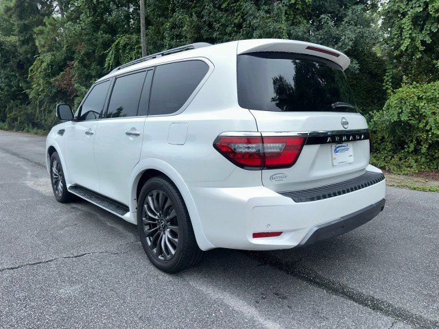 Used 2023 Nissan Armada Platinum w/ Captain's Chairs Package AWD/4WD image 3
