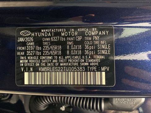 New 2026 Hyundai Palisade SEL AWD/4WD image 29