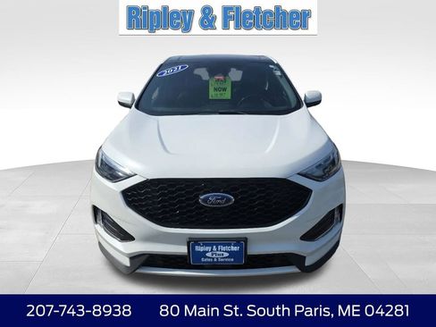 Used 2021 Ford Edge ST-Line w/ Class II Trailer Tow Package AWD/4WD image 3