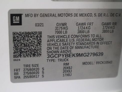 Used 2021 Chevrolet Silverado 1500 Custom image 34