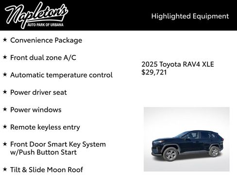 Certified 2025 Toyota RAV4 XLE w/ Convenience Package image 3