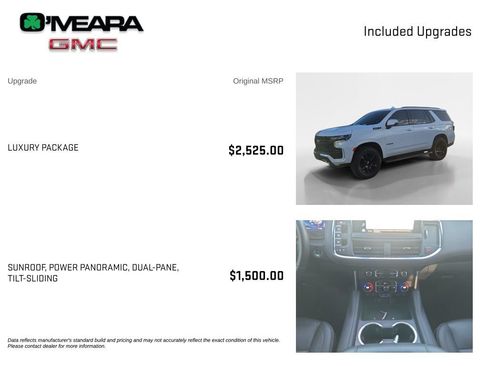 Used 2024 Chevrolet Tahoe Z71 w/ Luxury Package AWD/4WD image 4