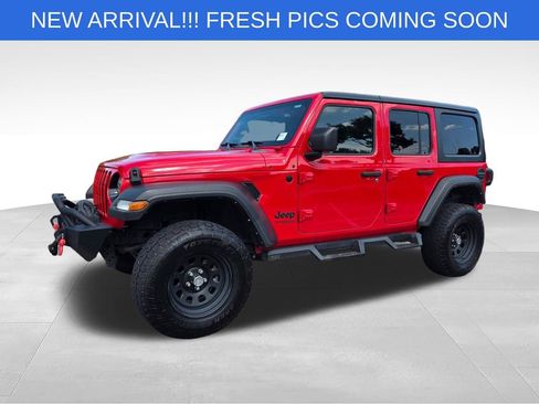 Used 2021 Jeep Wrangler Unlimited Sport AWD/4WD image 2