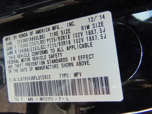 Used 2015 Acura RDX FWD image 31