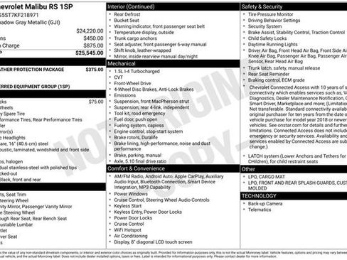 Used 2019 Chevrolet Malibu RS image 5