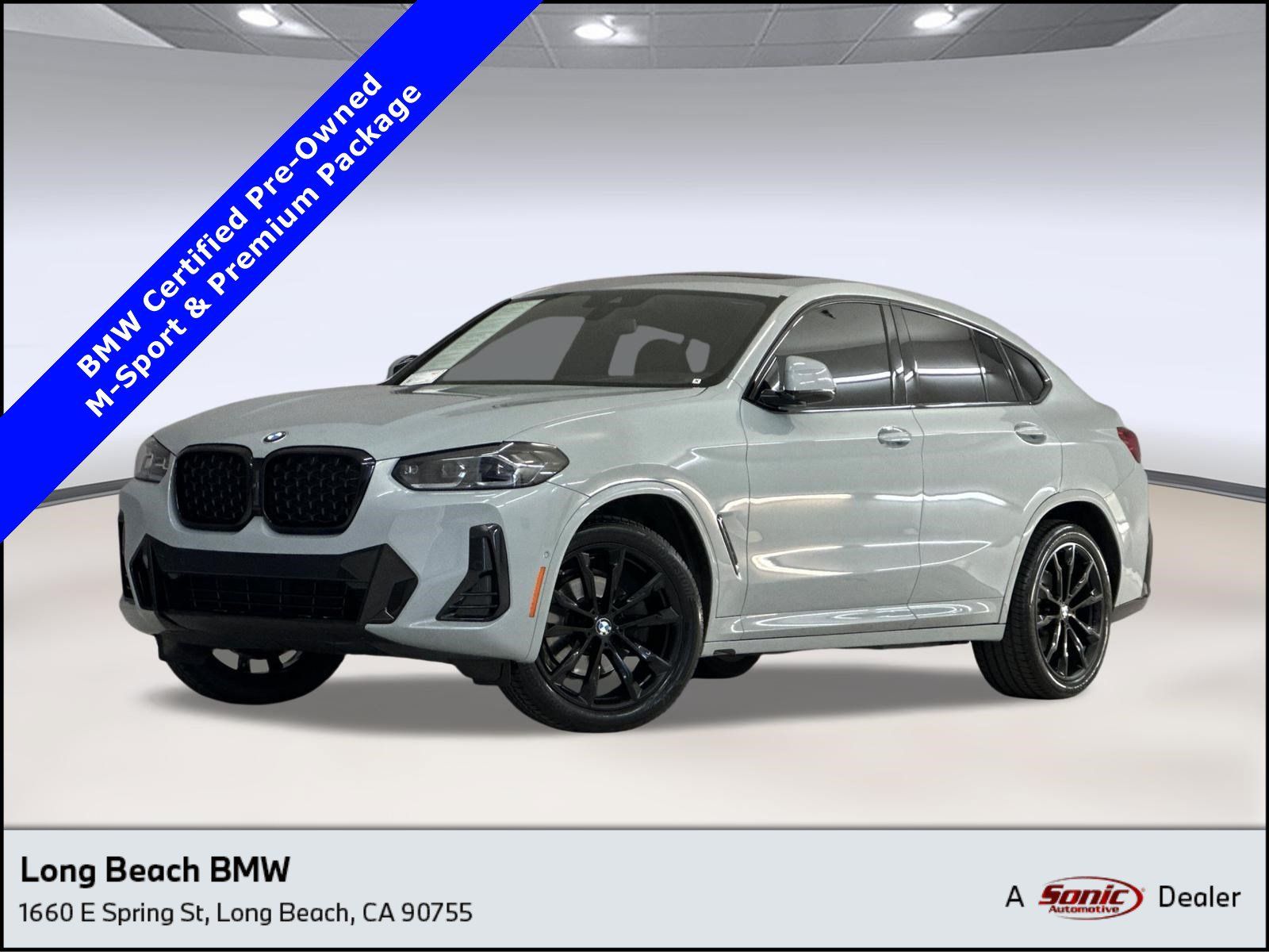 Certified 2025 BMW X4 xDrive30i w/ Premium Package AWD/4WD image 1