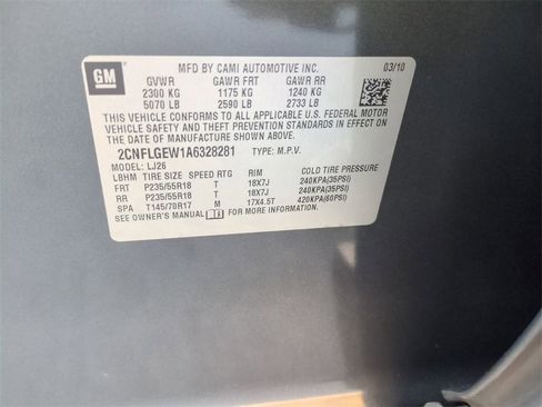 Used 2010 Chevrolet Equinox LTZ image 31