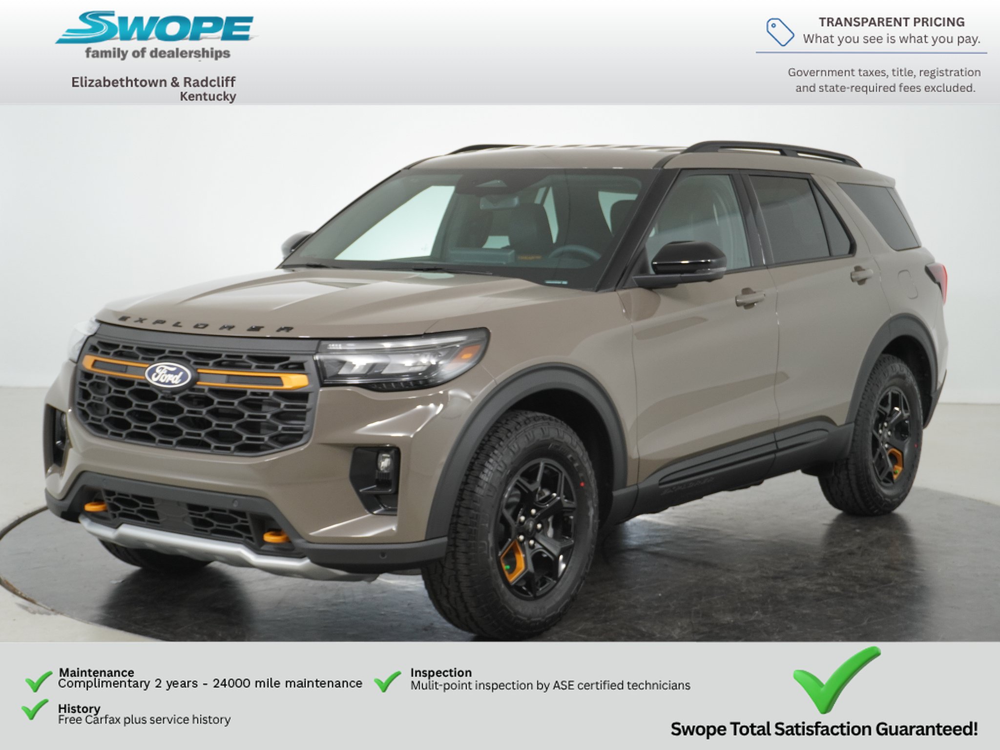 New 2027 Ford Explorer Tremor w/ Tremor Convenience Package AWD/4WD image 7