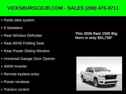 New 2026 RAM 1500 Big Horn image 33