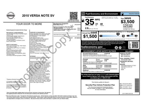 Used 2015 Nissan Versa Note SV image 25