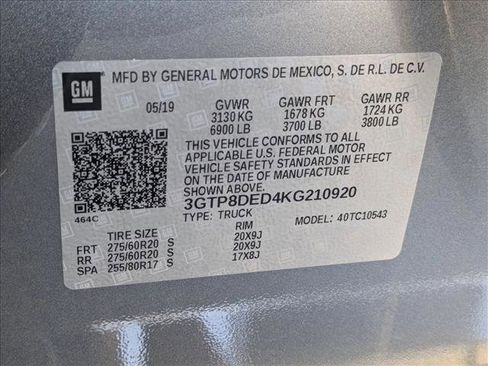 Used 2019 GMC Sierra 1500 SLT w/ SLT Premium Plus Package image 24