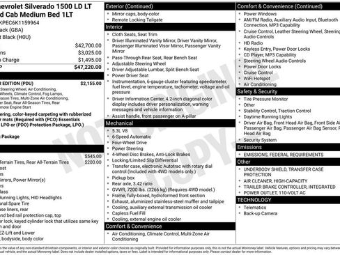 Used 2019 Chevrolet Silverado 1500 LT w/ All Star Edition image 11