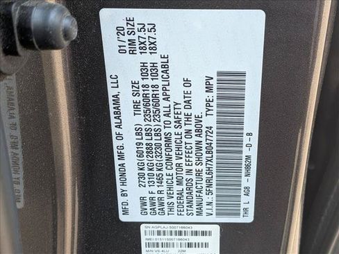 Used 2020 Honda Odyssey EX-L image 16