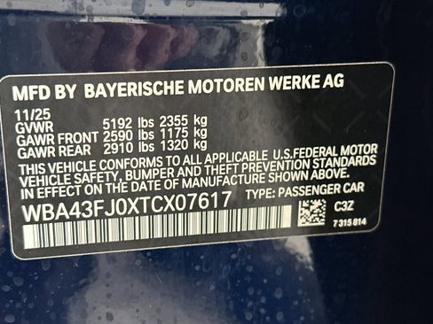 New 2026 BMW 530i w/ M Sport Package image 19