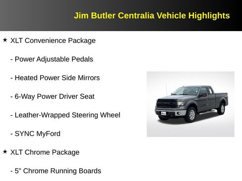 Used 2014 Ford F150 XLT w/ XLT Chrome Package AWD/4WD image 12