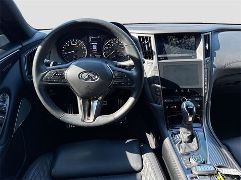 Used 2023 INFINITI Q50 Red Sport 400 w/ Black Opal Edition image 24