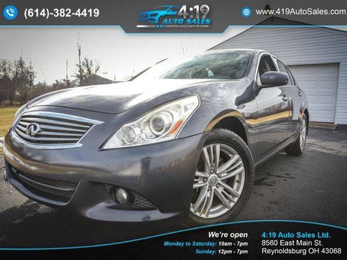 Used 2011 INFINITI G25 x w/ Moonroof Pkg AWD/4WD image 1