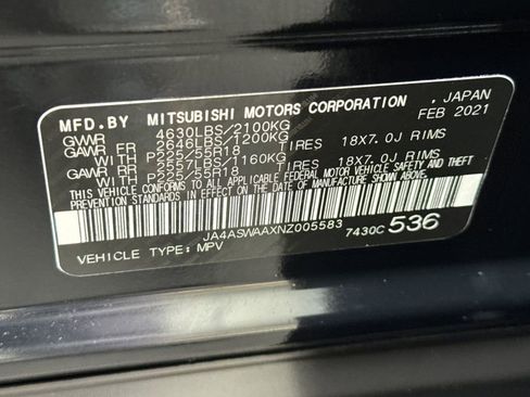 Used 2022 Mitsubishi Eclipse Cross FWD image 35