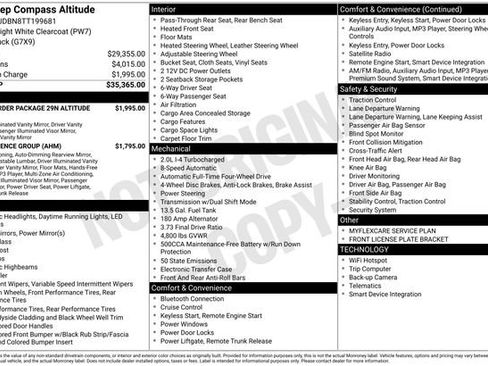 New 2026 Jeep Compass Latitude AWD/4WD image 31