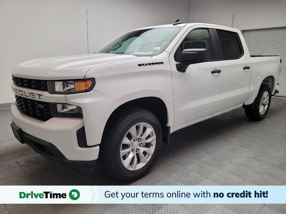 Used 2021 Chevrolet Silverado 1500 Custom w/ LPO, Dark Essentials Package RWD image 1