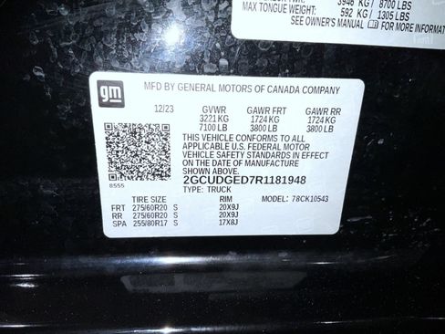 Certified 2024 Chevrolet Silverado 1500 LTZ AWD/4WD image 28