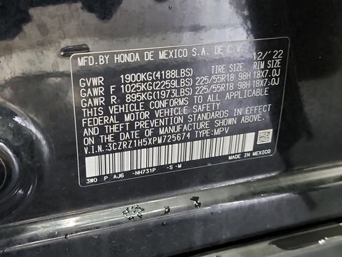 Certified 2023 Honda HR-V Sport image 32