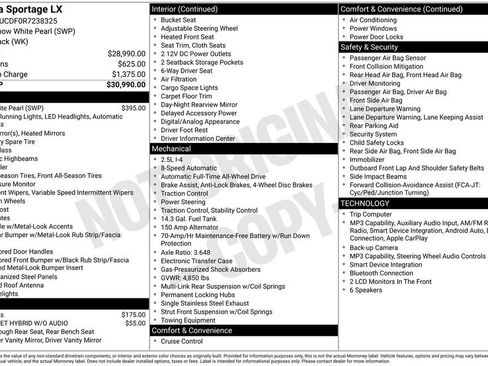 Certified 2024 Kia Sportage LX AWD/4WD image 12