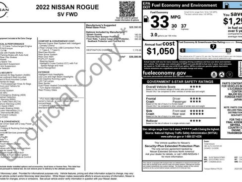 Used 2022 Nissan Rogue SV image 14