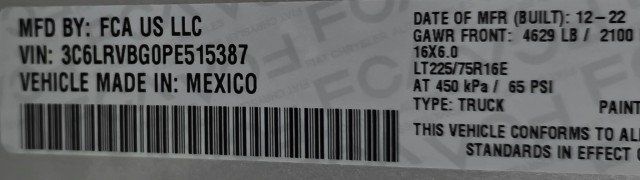 Used 2023 RAM ProMaster 1500 w/ Convenience Group FWD image 34