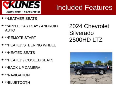 Used 2024 Chevrolet Silverado 2500 LTZ w/ LTZ Plus Package image 2