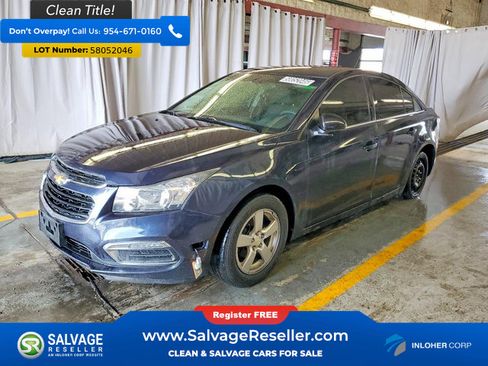 Used 2016 Chevrolet Cruze LT FWD image 1